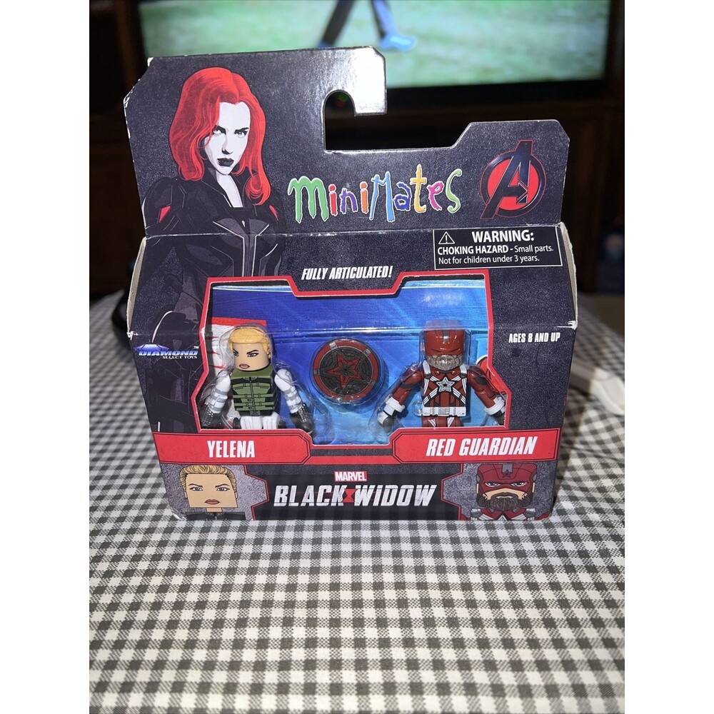 BLACK WIDOW YELENA & RED GUARDIAN MARVEL UNIVERSE EXCLUSIVE FIGURE NEW MINIMATES
